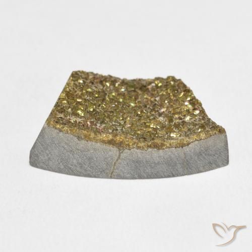 Rainbow Pyrite Gemstone in 21.2 x 13.7 mm Size for Sale, Rainbow Pyrite Stone in Multicolor Color