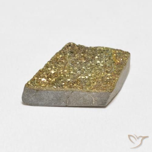Rainbow Pyrite Gemstone in 19.1 x 13.4 mm Size for Sale, Rainbow Pyrite Stone in Multicolor Color