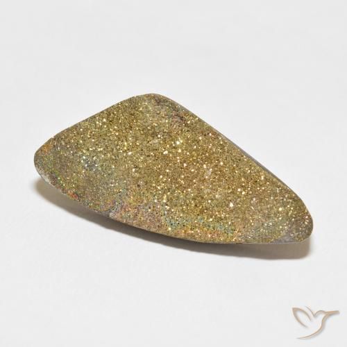 22.93 ct Multicolor Rainbow Pyrite Stone, Natural Rainbow Pyrite in Fancy Crystal Cluster Shape for Sale