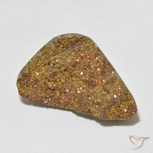 11.55 ct Multicolor Rainbow Pyrite Stone, Natural Rainbow Pyrite in Fancy Crystal Cluster Shape for Sale
