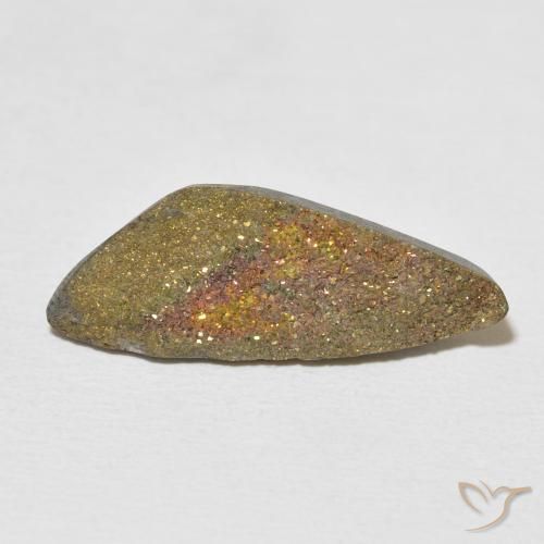 7.56ct Natural Multicolor Rainbow Pyrite, Fancy, Opaque