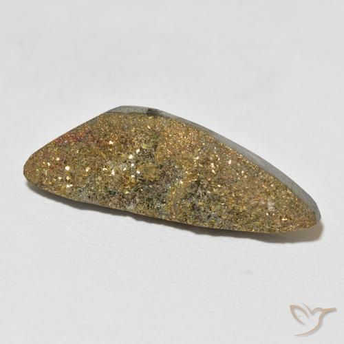 20.49 ct Multicolor Rainbow Pyrite Stone, Natural Rainbow Pyrite in Fancy Crystal Cluster Shape for Sale