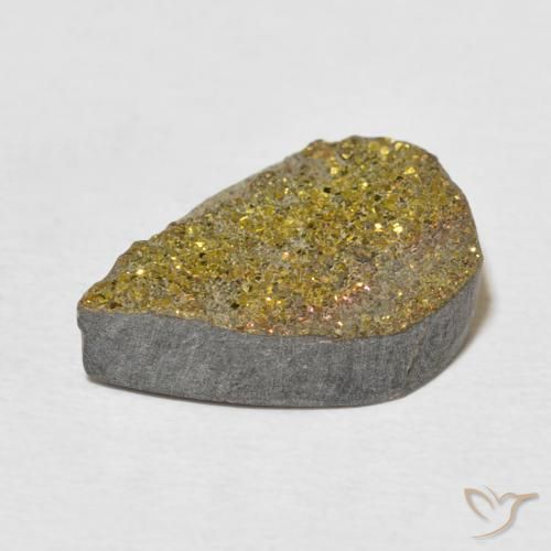 Rainbow Pyrite Gemstone in 16.5 x 11.1 mm Size for Sale, Rainbow Pyrite Stone in Multicolor Color