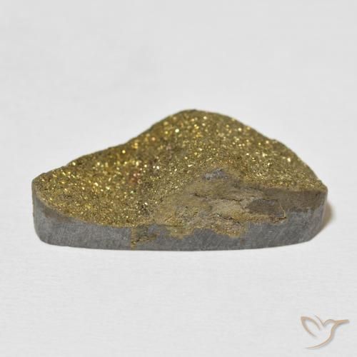 Rainbow Pyrite Gemstone in 29 x 14.9 mm Size for Sale, Rainbow Pyrite Stone in Multicolor Color