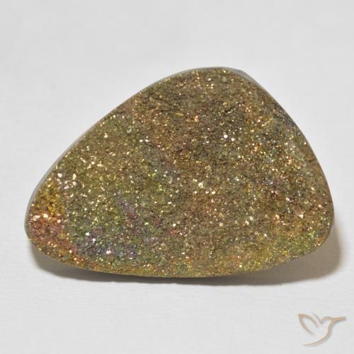 24.80ct Natural Multicolor Rainbow Pyrite, Fancy, Opaque