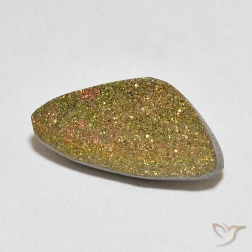 7.15 ct Multicolor Rainbow Pyrite Stone, Natural Rainbow Pyrite in Fancy Crystal Cluster Shape for Sale