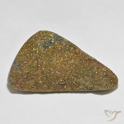 30.17ct Natural Multicolor Rainbow Pyrite, Fancy, Opaque