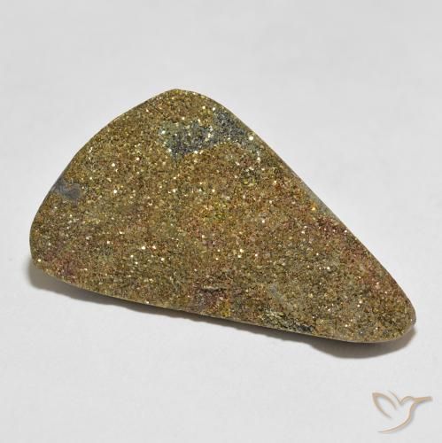 30.17 ct Multicolor Rainbow Pyrite Stone, Natural Rainbow Pyrite in Fancy Crystal Cluster Shape for Sale