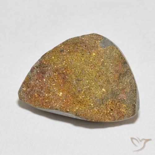 9.78 ct Multicolor Rainbow Pyrite Stone, Natural Rainbow Pyrite in Fancy Crystal Cluster Shape for Sale