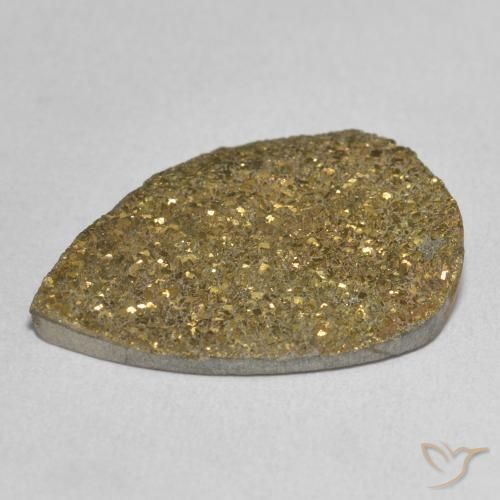 Rainbow Pyrite Gemstone in 23.8 x 18.4 mm Size for Sale, Rainbow Pyrite Stone in Multicolor Color