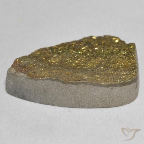 Rainbow Pyrite Gemstone in 25 x 18 mm (calibrated) Size for Sale, Rainbow Pyrite Stone in Multicolor Color