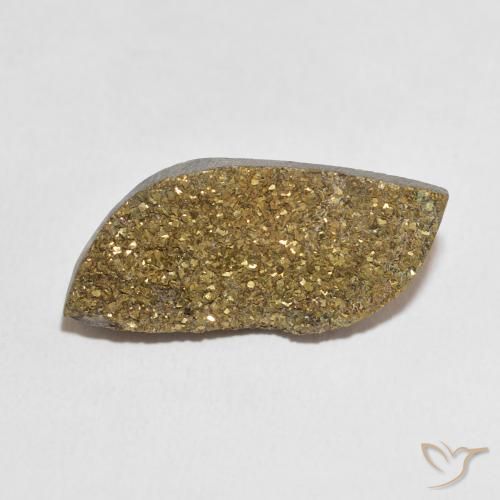 12.21 ct Multicolor Rainbow Pyrite Gemstone, Rainbow Pyrite Gem in Fancy Crystal Cluster Shape for Sale.