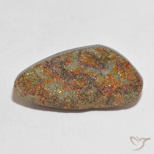 21.38ct Natural Multicolor Rainbow Pyrite, Fancy, Opaque