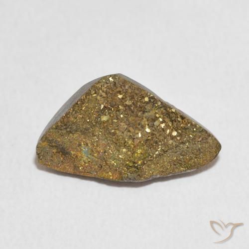 4.50ct Natural Multicolor Rainbow Pyrite, Fancy, Opaque
