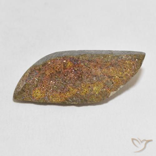 13.53ct Natural Multicolor Rainbow Pyrite, Fancy, Opaque
