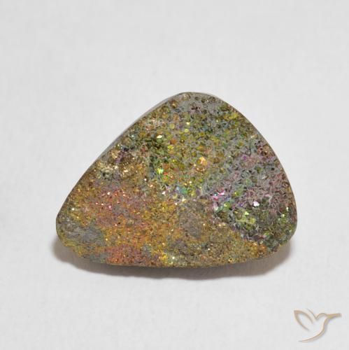9.51ct Natural Multicolor Rainbow Pyrite, Fancy, Opaque