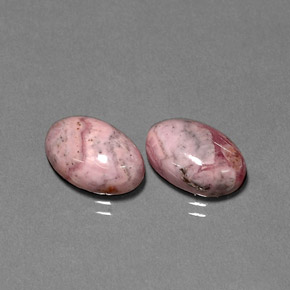8.99 ct Multicolor Rhodochrosite Gemstone, Rhodochrosite Gem in Oval Cabochon Shape for Sale.