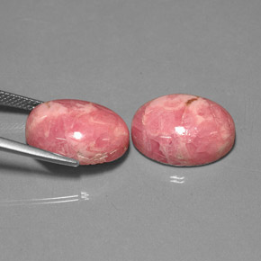 Rhodochrosite Gemstone in 16 x 12 mm (calibrated) Size for Sale, Rhodochrosite Stone in Multicolor Color