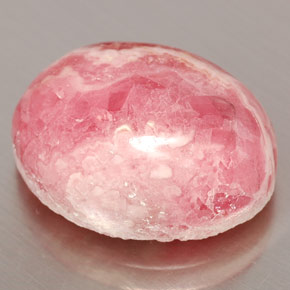 13.06 ct Multicolor Rhodochrosite Stone, Natural Rhodochrosite in Oval Cabochon Shape for Sale