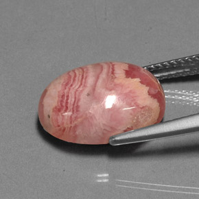 Rhodochrosite Gemstone in 14 x 10 mm (calibrated) Size for Sale, Rhodochrosite Stone in Multicolor Color