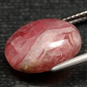 Rhodochrosite Gemstone in 14 x 10 mm (calibrated) Size for Sale, Rhodochrosite Stone in Multicolor Color