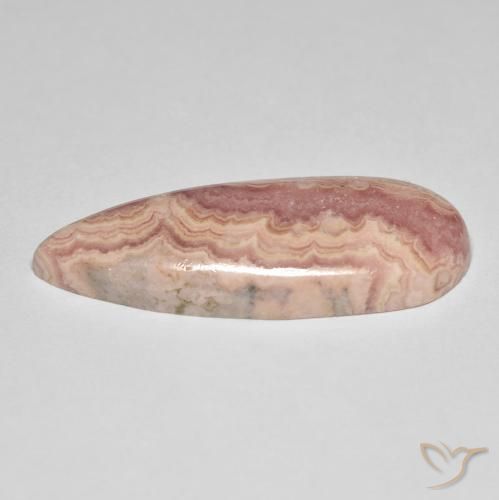 Rhodochrosite Gemstone in 34.5 x 13.3 mm Size for Sale, Rhodochrosite Stone in Multicolor Color