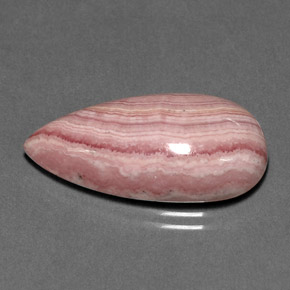 15.84 ct Pink Rhodochrosite Stone, Natural Rhodochrosite in Pear Cabochon Shape for Sale
