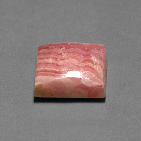 11.69 ct Multicolor Rhodochrosite Stone, Natural Rhodochrosite in Square Cabochon Shape for Sale