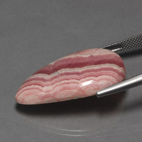 Rhodochrosite Gemstone in 29.5 x 18.5 mm Size for Sale, Rhodochrosite Stone in Multicolor Color