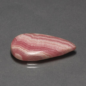 14.00 ct Multicolor Rhodochrosite Gemstone, Rhodochrosite Gem in Pear Cabochon Shape for Sale.