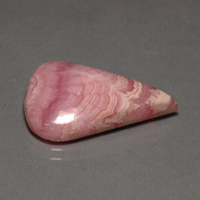 15.55 ct Pink Rhodochrosite Stone, Natural Rhodochrosite in Pear Cabochon Shape for Sale