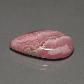 12.38 ct Multicolor Rhodochrosite Stone, Natural Rhodochrosite in Pear Cabochon Shape for Sale
