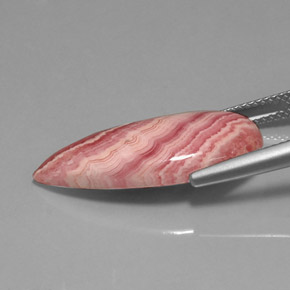Rhodochrosite Gemstone in 25.3 x 11.6 mm Size for Sale, Rhodochrosite Stone in Multicolor Color