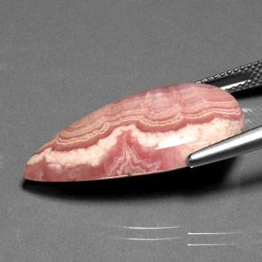 Rhodochrosite Gemstone in 26.9 x 15.5 mm Size for Sale, Rhodochrosite Stone in Multicolor Color