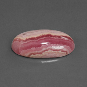 9.97 ct Multicolor Rhodochrosite Stone, Natural Rhodochrosite in Oval Cabochon Shape for Sale