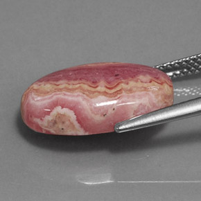 Rhodochrosite Gemstone in 16.6 x 10.1 mm Size for Sale, Rhodochrosite Stone in Multicolor Color