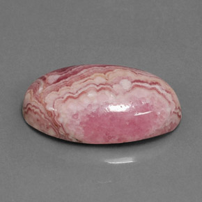 9.12 ct Multicolor Rhodochrosite Stone, Natural Rhodochrosite in Oval Cabochon Shape for Sale