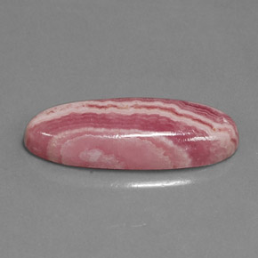 8.43 ct Multicolor Rhodochrosite Gemstone, Rhodochrosite Gem in Oval Cabochon Shape for Sale.