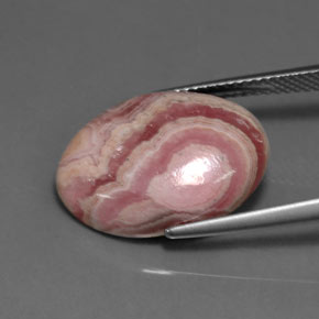 Rhodochrosite Gemstone in 18.7 x 13.8 mm Size for Sale, Rhodochrosite Stone in Multicolor Color