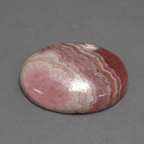 14.12 ct Multicolor Rhodochrosite Stone, Natural Rhodochrosite in Oval Cabochon Shape for Sale