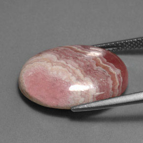 Rhodochrosite Gemstone in 20 x 15 mm (calibrated) Size for Sale, Rhodochrosite Stone in Multicolor Color