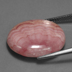 Rhodochrosite Gemstone in 20.7 x 17.5 mm Size for Sale, Rhodochrosite Stone in Multicolor Color