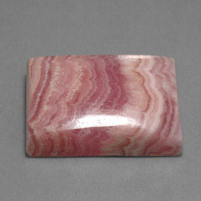 22.46 ct Multicolor Rhodochrosite Stone, Natural Rhodochrosite in Baguette Cabochon Shape for Sale
