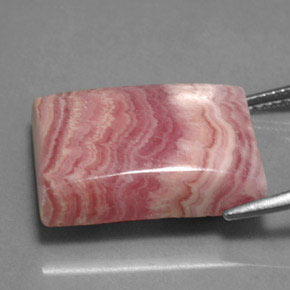 Rhodochrosite Gemstone in 19.4 x 13.4 mm Size for Sale, Rhodochrosite Stone in Multicolor Color