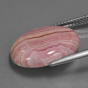 Rhodochrosite Gemstone in 17.5 x 13.9 mm Size for Sale, Rhodochrosite Stone in Multicolor Color