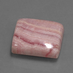 6.95 ct Multicolor Rhodochrosite Stone, Natural Rhodochrosite in Baguette Cabochon Shape for Sale