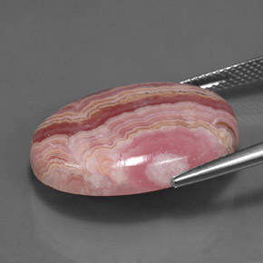 Rhodochrosite Gemstone in 23.2 x 18.1 mm Size for Sale, Rhodochrosite Stone in Multicolor Color