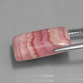 Rhodochrosite Gemstone in 16.8 x 11.1 mm Size for Sale, Rhodochrosite Stone in Multi Rose Pink Color