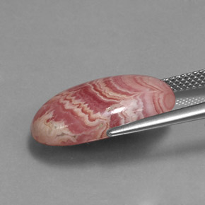 Rhodochrosite Gemstone in 19.3 x 12.5 mm Size for Sale, Rhodochrosite Stone in Multicolor Color