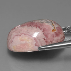 Rhodochrosite Gemstone in 20 x 15 mm (calibrated) Size for Sale, Rhodochrosite Stone in Multicolor Color